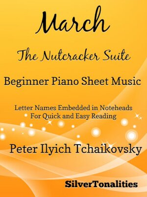 cover image of March the Nutcracker Suite Beginner Piano Sheet Music
